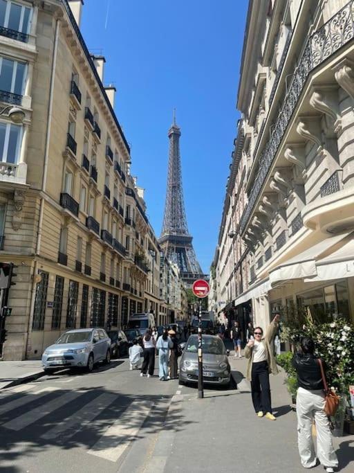 Gustave - Charming Eiffel Tower Appartement - Paris Exteriör bild
